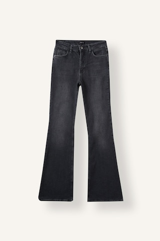 Defacto Mia Flare Fit Yüksek Bel Beş Cepli Jean Pantolon I4998ax26wnnm40 Siyah-nm40