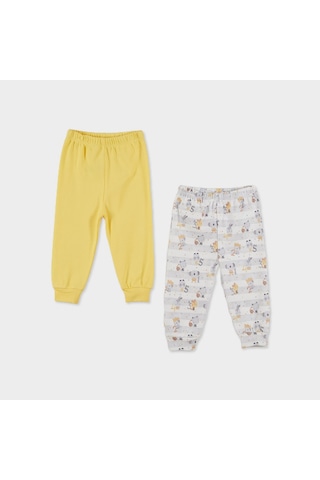 Çimpa Panolino 2'li Bebek Pantolonu 20752 Sarı-Ekru