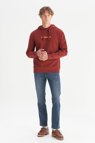 Wrangler Erkek Big Logo Sweatshirt Wine Çok Renkli