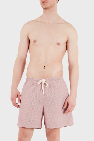 Armani Exchange Erkek Mayo Short Xm000832 Af22577 F1169 Kırmızı-beyaz