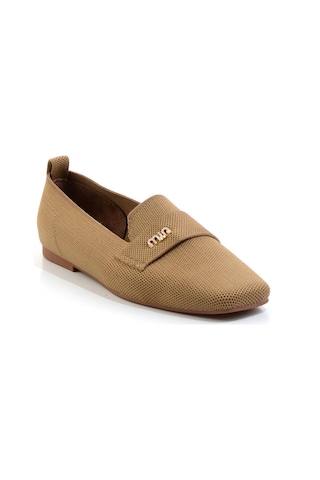 Bambi Taba Kadın Loafer Ayakkabı K01327023382 Taba