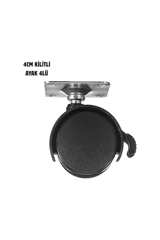 Kilitli 4cm Ayak Çr