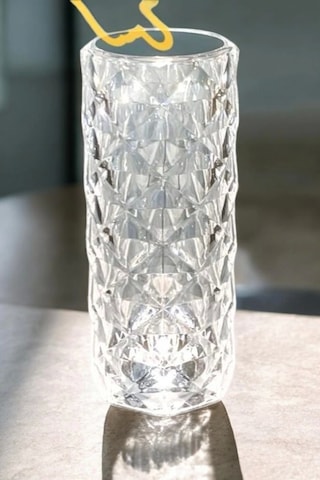 Dokunmatik Kristal Gece Lambası Hediyelik Çok Renkli