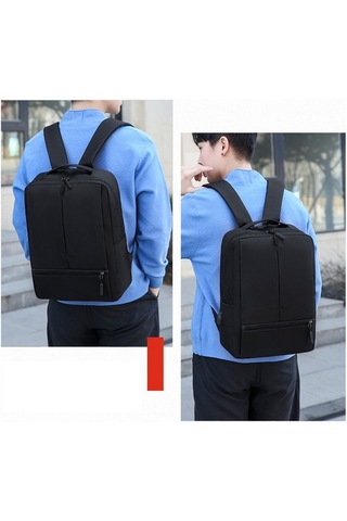 Arion Laptop Sırt Çantası Seti Siyah