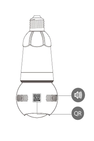 Imou 5 Mp Kablosuz Ampul Kamera Bulb Cam Ipc-s6dp-5m0web