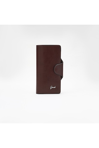 Kahve Cüzdan & Kartlık Unisex 2644 Grande Deri Cüzdan Kartlık kahverengi
