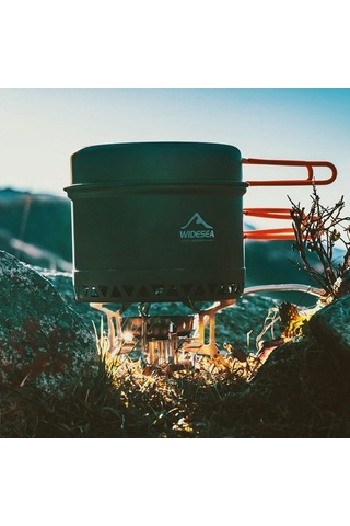 Ebitda Widesea Rüzgar Geçirmez Kamp Gaz Sobası Wss-207/flat Tank Çok Renkli, Yüksek Güç Brülör Çok Renkli