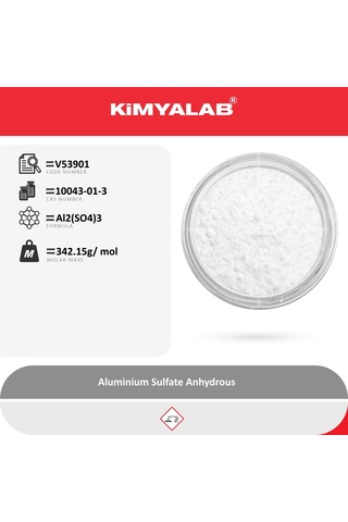 Alüminyum Sülfat %98 Extra Pure - Aluminium Sulfate 1 KG