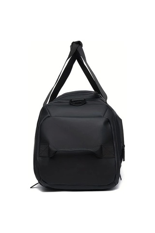 Sandwich Kolay Taşıma Motion003 Siyah Kapasiteli Spor Çantası Oxford Dayanıklı Ayarlanabilir Askılı Seyahat Çantası Siyah