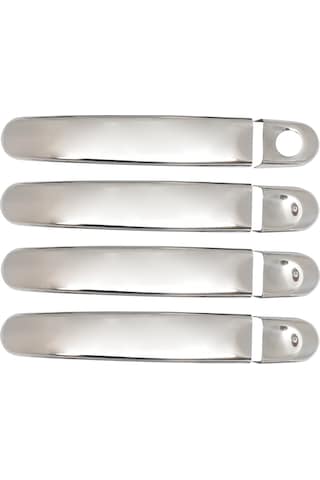 Volkswagen Transporter T5 Uyumlu 2003-2015 Krom Kapı Kolu 4 Kapı Paslanmaz Çelik