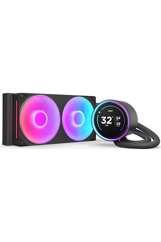 Nzxt Kraken Elite Rgb Black Ips Lcd 240 Mm Intel 1700p/1851p -amd Uyumlu Sıvı Soğutucu