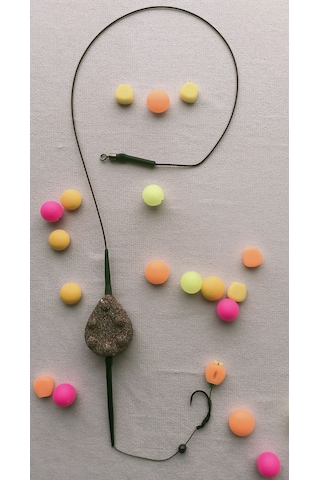 Gezer Inline Kurşun'lu Sazan Takımı Turuncu Esp Mısırlı