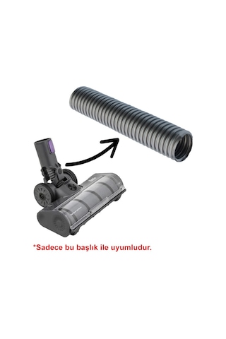 Süpürge Emici Başlık Ara Hortum, Fakir Inovator 6065, Inovator X 7269, Inovator X 7272 İle Uyumlu