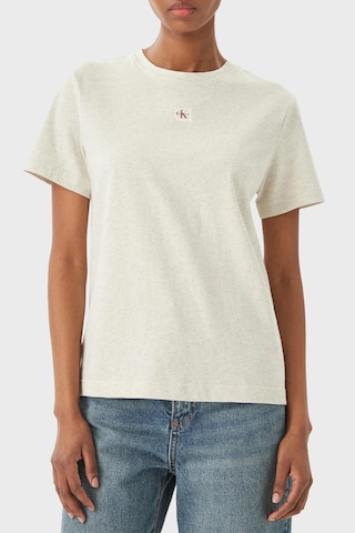 Calvin Klein Bayan T Shirt Lv047f227g P4p Gri