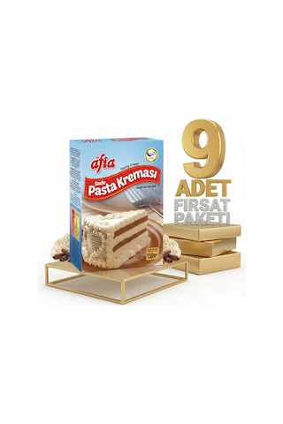 Afia Sade Pasta Kreması 9x150 Gr