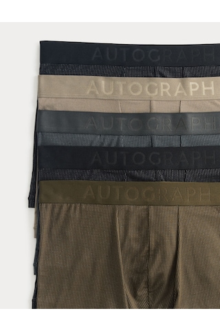 Marks & Spencer Autograph 5'li Trunk Seti T14005406ı Siyah Mix