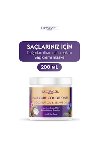 Licorael Dubai Saç Maskesi Haır Care Condıtıoner