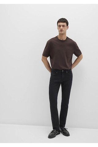 Mavi Siyah Erkek Jean Pantolon M0042290642 Siyah