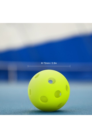Geeksen 6 Adet Yeşil 72mm Pp Malzeme İç Mekan Pikle Topu Seti