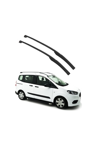 Ford Courier 2014-2023 Turtle Hawk Tavan Çıtası Siyah