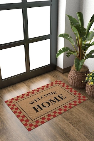 Decovetro Kapı Önü Halı Paspas Welcome Home Desenli 40 X 60 Cm Genel