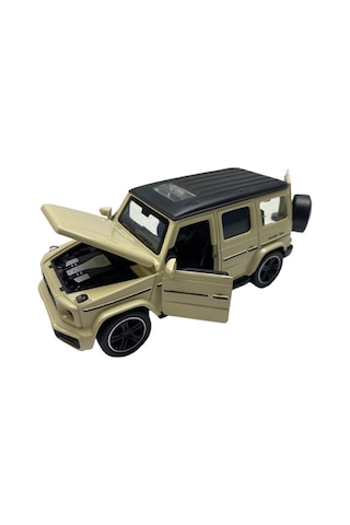 Diecast Oyuncak Araba Mercedes G65 Jip Çek Bırak Model Araç 1:32 Ölçek G Class 15 Cm Diğer