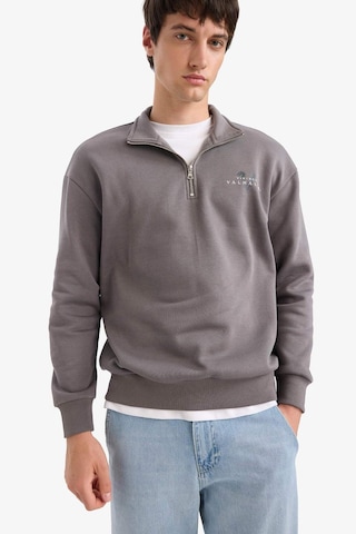 Defacto Vikings Valhalla Boxy Fit Bisiklet Yaka Baskılı Sweatshirt E9324ax25augr206 Gri-gr206
