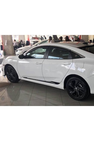 Honda Civic Fc5 Kapı Çıtası Piano Black