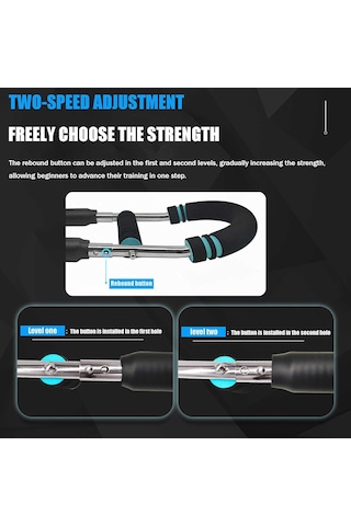 Arm Trainer Ayarlanabilir Önkol Güçlendirici: Ev Fitness İçin Göğüs Egzersiz Ekipmanı Diğer Çok Renkli