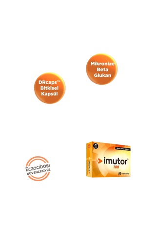 İmutor Beta Glukan  30 Kapsül