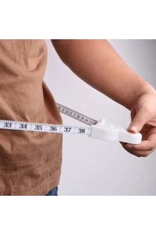 Baş Ve Vücut, Kafa Çevresi Ölçüm Aleti Bel Ölçme Metresi Mezura Terzi Ölçü Metresi Ergonomik 1.52 M