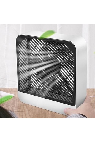 Mini Taşınabilir Fan Soğutucu Vantilatör 4323 Beyaz