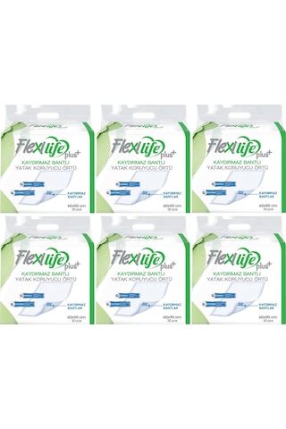 Flexi Life Hasta Alt Açma Yatak Koruyucu Örtü 60 90cm 180 Adet