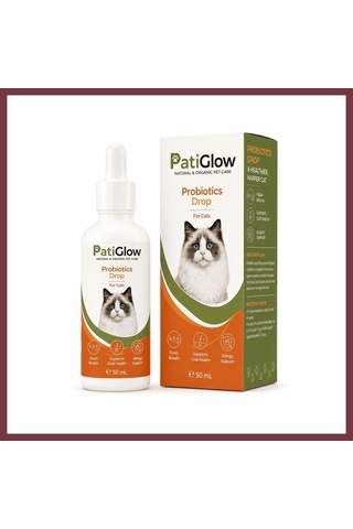 Storeşahin Patiglow Kedi Probiyotik Damla 50 Ml Shn0720