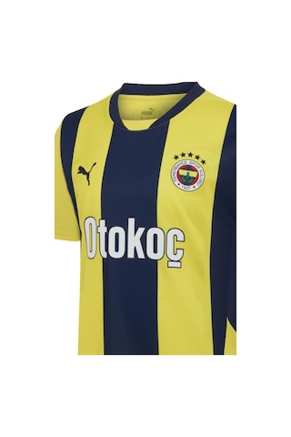Puma Fenerbahçe İç Saha Forması 775360-01 Çubuklu Erkek Forma Çok Renkli