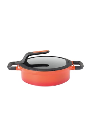 Berghoff Gem Stay Cool Soft Pilav Tenceresi Turuncu 26 CM