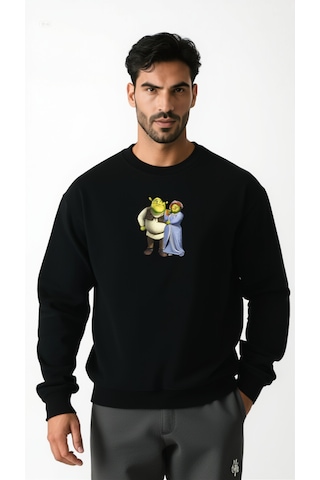 Ogc Shrek Kombin Sweatshirt Siyah