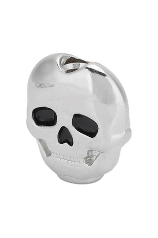 Moveevo Gitar Telleri Ayarlama Düğmesi Kapağı - Silver Kelepçe Şekli - Folk Elektro Gitar Uyumlu - 6 Adet Set - Dekoratif Ve Koruyucu Gümüş