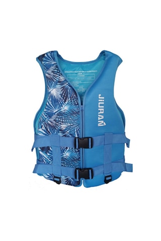 Teltree Çocuk Ve Yetişkinler İçin Yüksek Kaldırma Gücüne Sahip Neopren Can Yeleği - Mavi, L Boy
