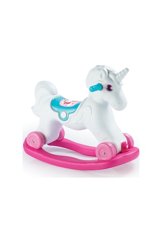 Dolu Unicorn Tekerlekli Sallanan At 2509