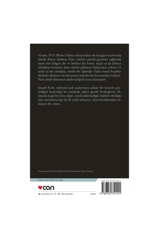 Isyan - Joseph Roth - Can Yayınları