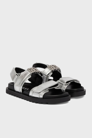 Guess Fabelis Kadın Sandalet Fljfbllel03 Gümüş