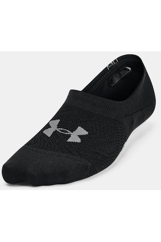 Under Armour Kadın UA Breathe Lite Ultra 3’lü Paket Low Liner Çorap 1370075-001 Siyah - Gri