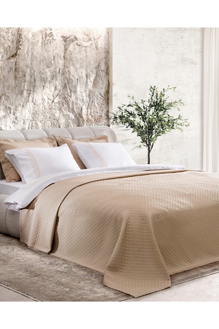 Madame Coco Somme 7 Parça Çeyiz Seti - Bej Ekru