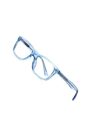 Attcl Blue Light Unisex Mavi Işık Filtreli Gözlük Reçetesiz Bilgisayar Gözlüğü, Göz Yorgunluğunu Ve Baş Ağrısını Engeller Mavi Kare Çerçeve Polerize