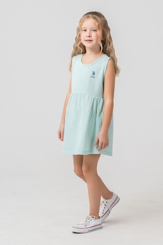 U.s Polo Assn. Kız Çocuk Yeşil Elbise 5274-50223 Yeşil
