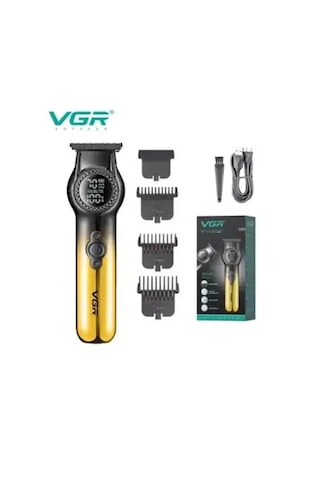 Vgr V-990 Profesyonel Saç Ve Sakal Kesme Makinesi Şarjlı Tıraş Makinesi 2,5 Saat