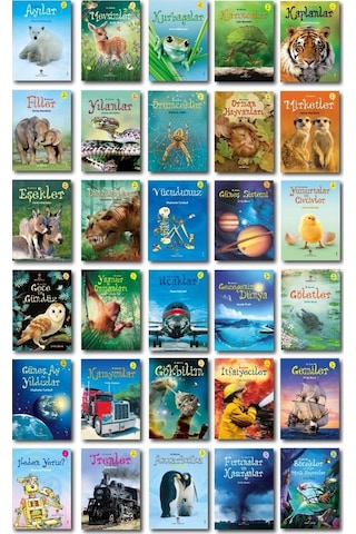 Tübitak Popüler Bilim Ilk Okuma Kitapları 30 Kitap Set 7+ Yaş Tam Set
