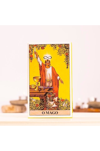 The Rider - Waite O Mago Tarot Deck Tarot Kart Destesi