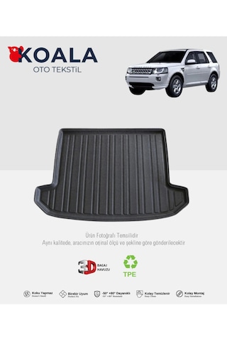 Land Rover Freelander 2 2006-2016 3d Bagaj Havuzu